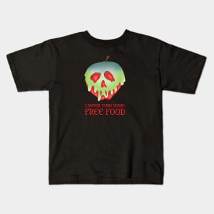 Free Poisoned Apple Kids T-Shirt